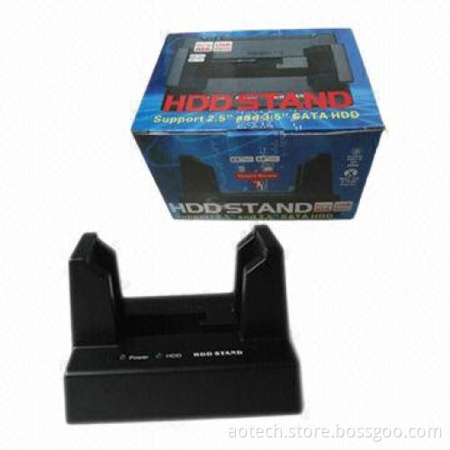 SATA HDD Docking Station, Suitable for External 2.5-/3.5-inch Hard Drive
